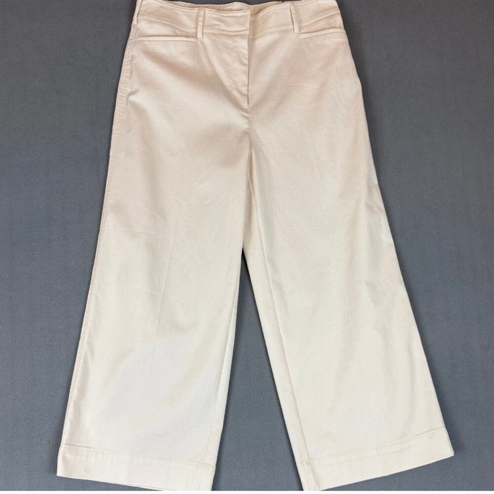 Chico’s high-rise cream color pants size 3.5